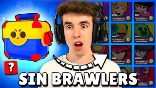 ¿QUE PASA SI ABRO UNA MEGACAJA en UNA CUENTA SIN BRAWLERS de BRAWL STARS?