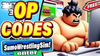 ALL  *SECRET CODES* IN ROBLOX SUMO WRESTLING SIMULATOR ( codes in roblox Sumo Wrestling Simulator )