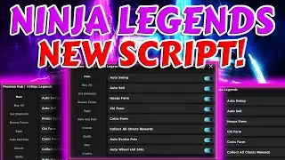 OP UNDERRATED| Ninja legends autofarm script | +ALL WEAPONS & SKILLS(2/12/23)