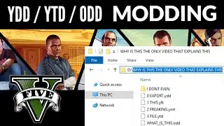 How to Export GTA V YDD/YTD/ODD 3D Models/Meshes & Textures from Grand Theft Auto 5 Mods to Blender