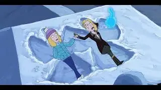 Rick and Morty - Beth and Beth Make Out Session on the Roof