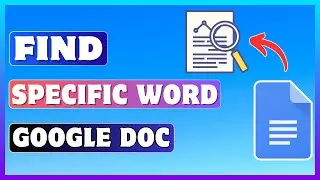 How To Find Words In Google Docs | Search For A Word In Google Docs