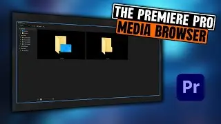 The Media Browser Panel In Adobe Premiere Pro 2025.