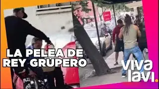 'Rey Grupero' pelea al defender a hombre de la tercera edad | Vivalavi MX