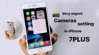 Top Best iPhone camera settings on iPhone 7plus😍 || very important settings on iPhone 7+