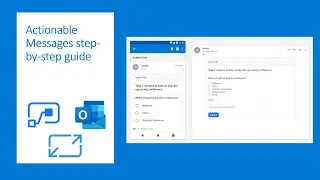 Actionable Messages step-by-step