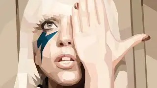 Lady Gaga Digital Drawing (Star Illustration Ep1)