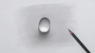 3D Water Drop Drawing 💧 Simple Tutorial