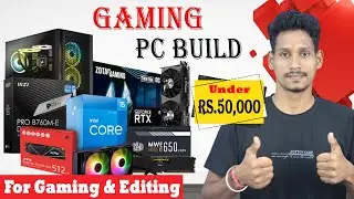 New PC Build For Editing | 12th Generation PC Build  | tech king sandeep