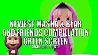 Masha and Friends Newest Green Screen in HD-No Royalty-Fre for Non-Commercial Use