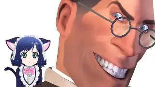 TF2 Medic takes in a Catgirl