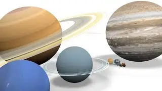 The largest planet in the solar system | Universe size comparison