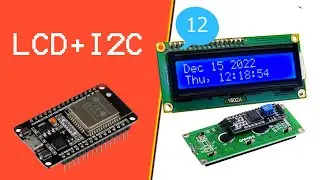 ESP32 Project - Digital Clock with LCD Display At Home