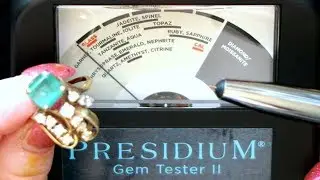 Presidium Gem Tester II (PGT II) - Testing Emerald, Diamond, Sapphire, Ruby, Nephrite