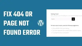 How to fix 404 error in all pages except homepage WordPress website? 