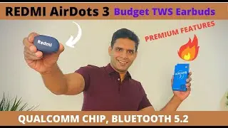 REDMI AirDots 3 UnBoxing & First impressions | Qualcomm Chip , Premium Features | 🔥 Dubai Price 🔥