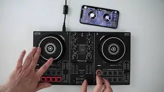 Pioneer DJ DDJ-200 with djay by Algoriddim ★ Wireless Scratch Session