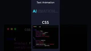 Text animation Html css and Javascript 