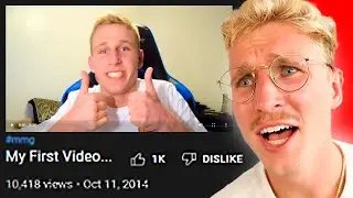 Reacting to my FIRST YouTube Videos...