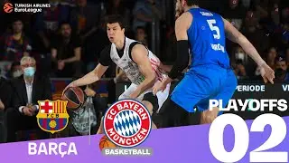 Thomas inspires, Bayern ties the series! | Playoffs Game 2, Highlights | Turkish Airlines EuroLeague