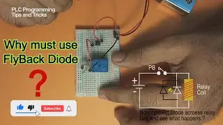 Why we use Flyback or free wheeling Diode with relay ? flyback diode dc motor