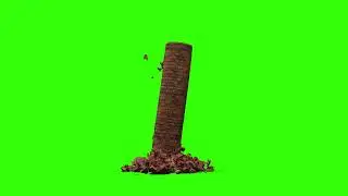 Green Screen TOWER Destruction