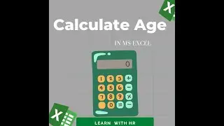 খুবই সহজে বয়স বের করুন Excel এর সাহায্যে 💥How to Calculate Age Using a Date of Birth in Excel💯💝