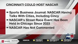 Report: NASCAR considering Cincinnati for street race event