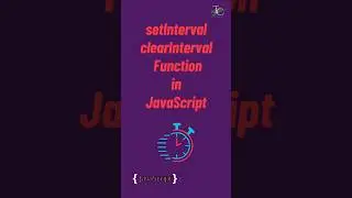 setInterval and clearInterval function in javascript | #javascript tutorial in 1 minutes #coding