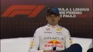 Max Verstappen Most Savage Moment 2024 Sao Paulo Brazil