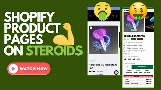 Shopify Product Page on Steroids: Before & After CRO Transformation!