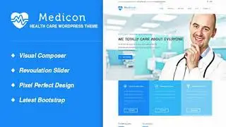 Medicon - Health and Medical WordPress Theme | Themeforest Website Templates and Themes