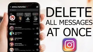 How to Delete All Your Instagram Messages at ONCE (2024) | Delete All Instagram DMs