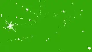 The best amazing stars and flare effects green screen FREE, 4K