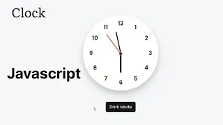 Create Analog Clock Using HTML CSS & Javascript || Mr Code Box ||