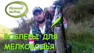 Воблеры для мелководья