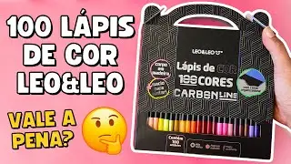 Testei essa Caixa com 100 CORES da Leo&Leo Carbon !! [LANÇAMENTO] 🤯