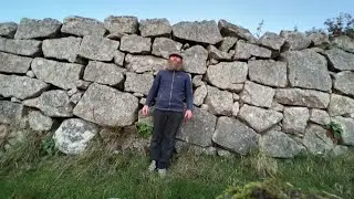 Jesse P Watson in Ireland. Dry stone walls and a couple ancient sites.