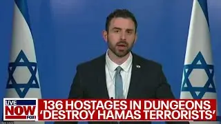 Israel-Hamas war: Israeli govt says hostages in Hamas dungeons, war update LiveNOW from FOX