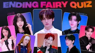 ENDING FAIRY QUIZ 🧚🏻‍♀️🕹 Guess The Kpop Song by The Ending Fairy 5 (STUDIO CHOOM EDITION)