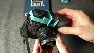 Lomography Diana F+ пинхол из коробки