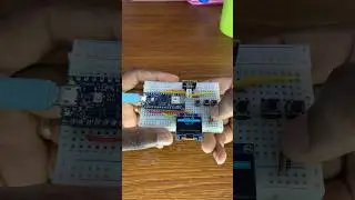 RGB LED control with Arduino using OLED Display #arduino #arduinotutorial #electronics #shorts