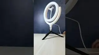 O Ring Light de mesa que vai melhorar muito os seus vídeos