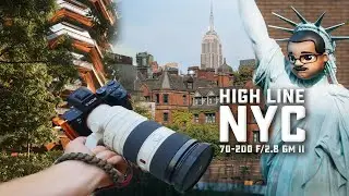 SONY 70-200 F/2.8 GM II STREET PHOTOGRAPHY POV 4K (High Line NYC)