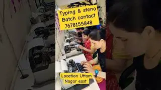 Heena typing and computer courses uttam nagar east #shorthand #missheena #steno #ytshorts #shorts