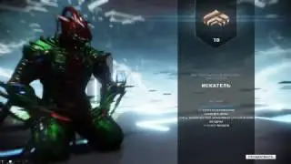 Повышение ранга мастерства с 9 на 10 в  Warframe