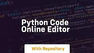 python code online editor