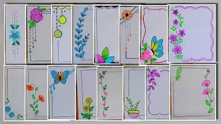 20 beautiful border designs for project//border designs images