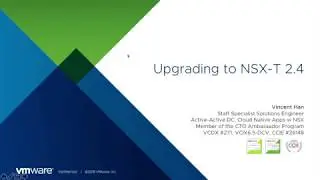 VMware NSX-T 2.x upgrade to 2.4