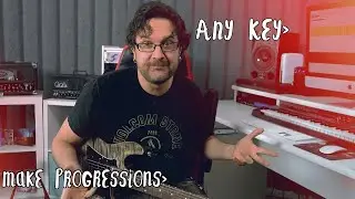 How To Make Chord Progressions in Any Key Guitar Lesson